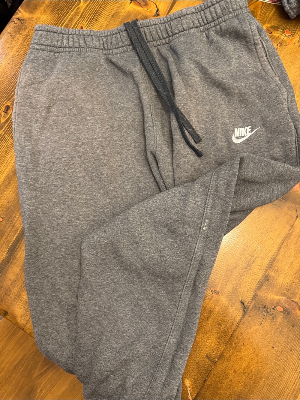 Nike Men’s Dark Gray Heather Joggers